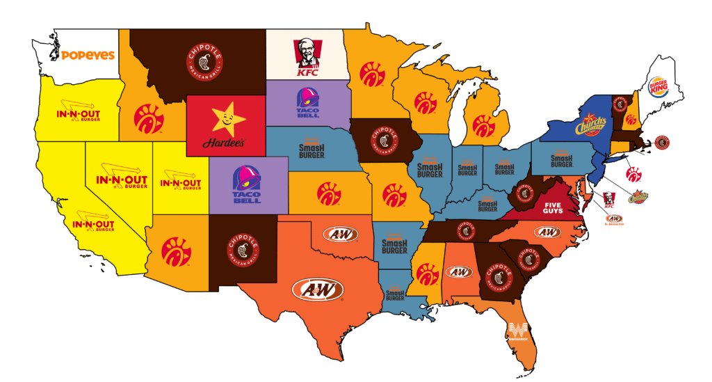 Top Fast Food In Usa 2022